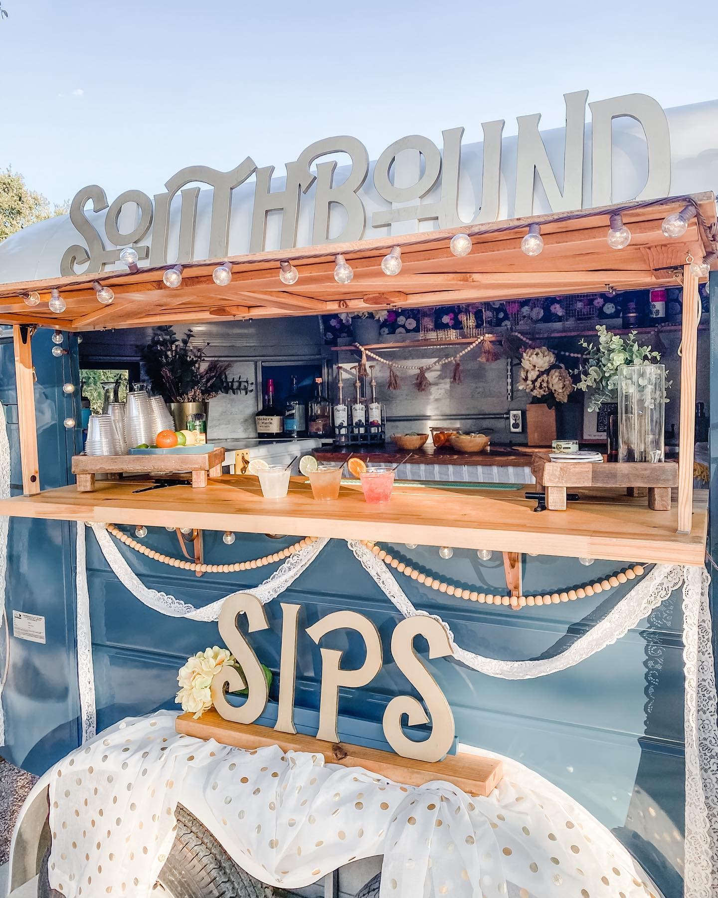 Southbound Sips trailer front