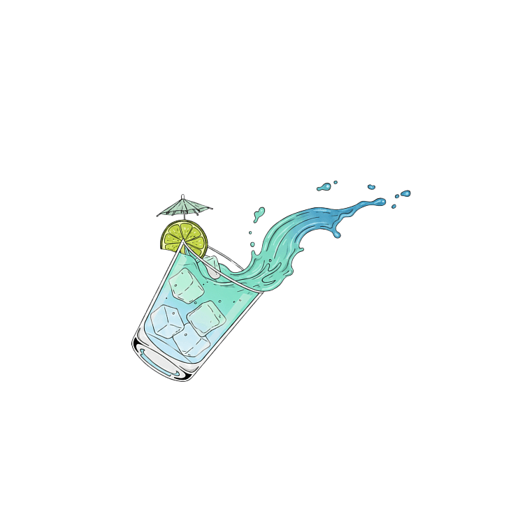 Cocktail illustration